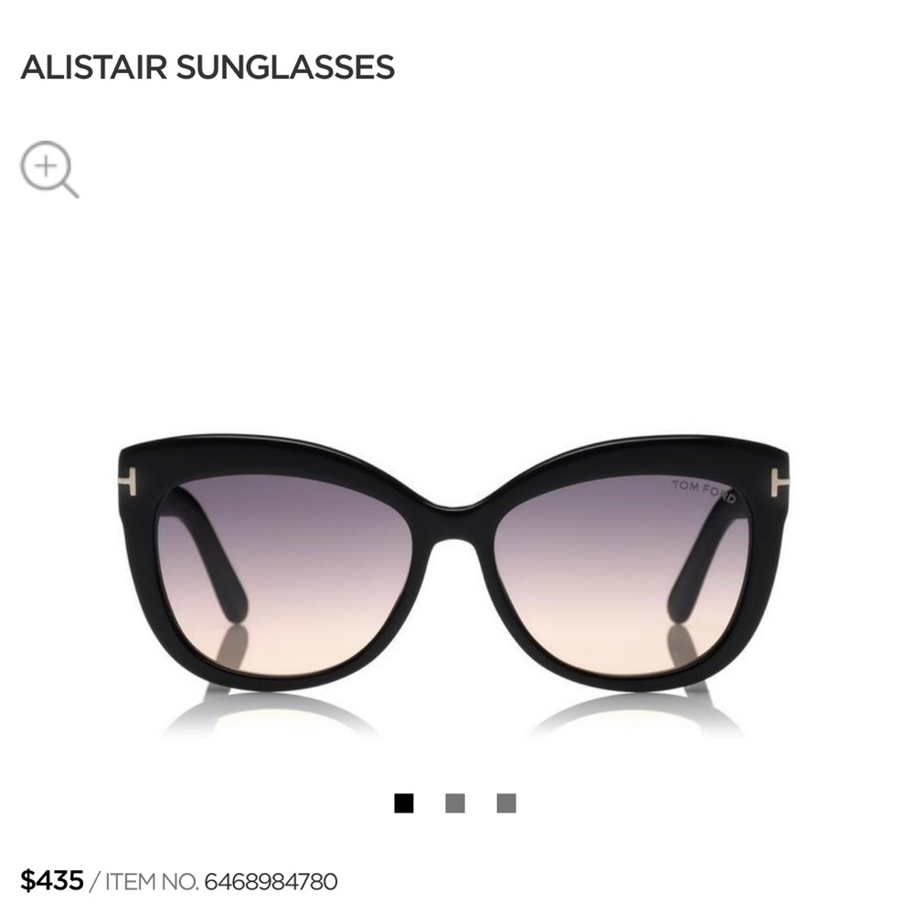 Tom Ford Alistair sunglasses  Black frame